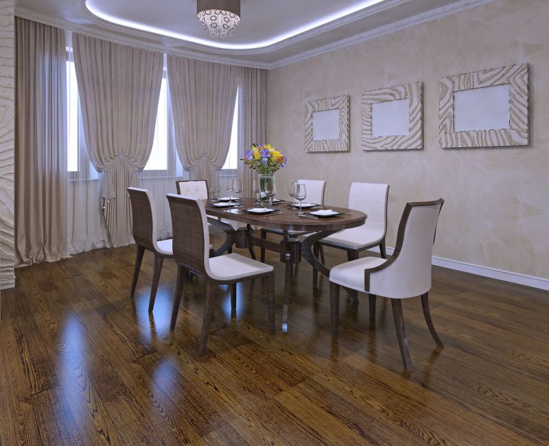 Elegant Hardwood in Dining Room